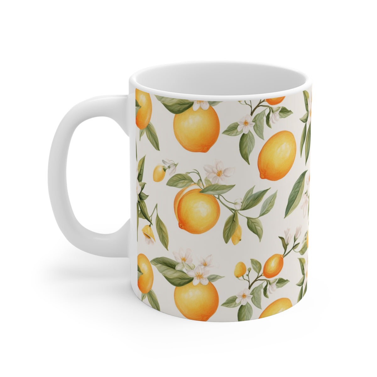 Various Watercolor Design All Over Coffee Mug – Unique Artistic Ceramic Coffee Cup 470