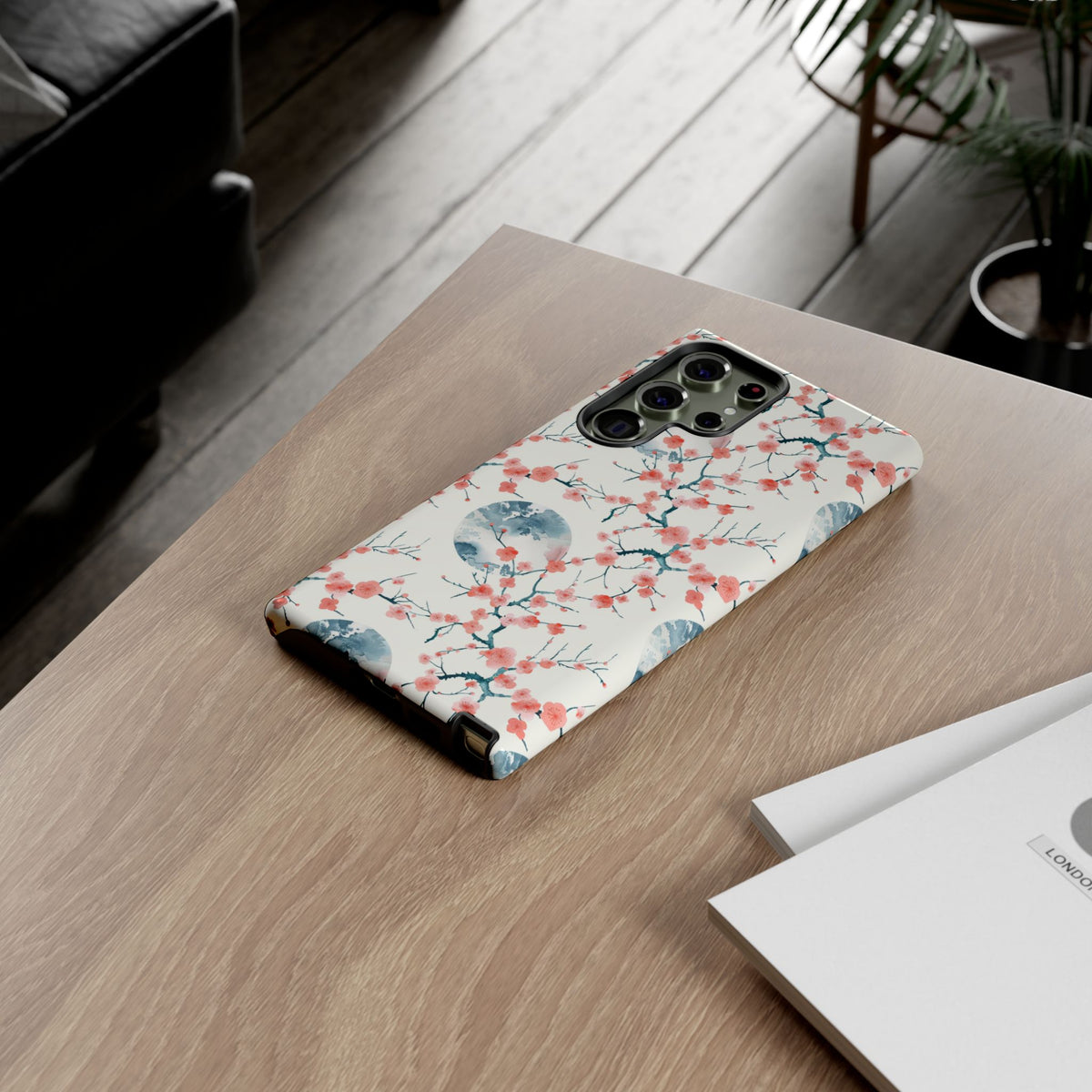 Japanese Pattern Phone Case – Elegant & Timeless Design for Your Phone 081