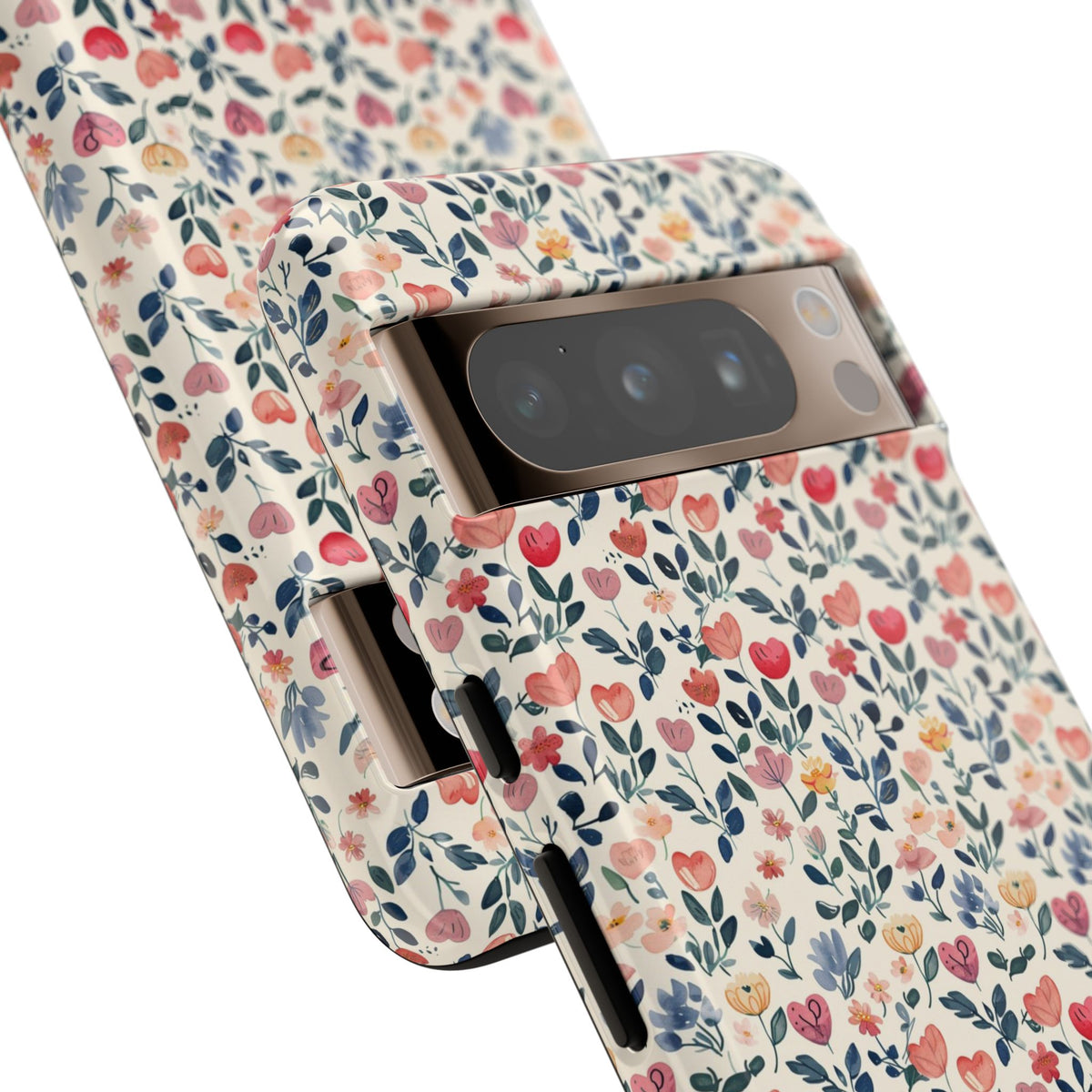 Heart Pattern Phone Case – Stylish & Loving Design for Your Device 261