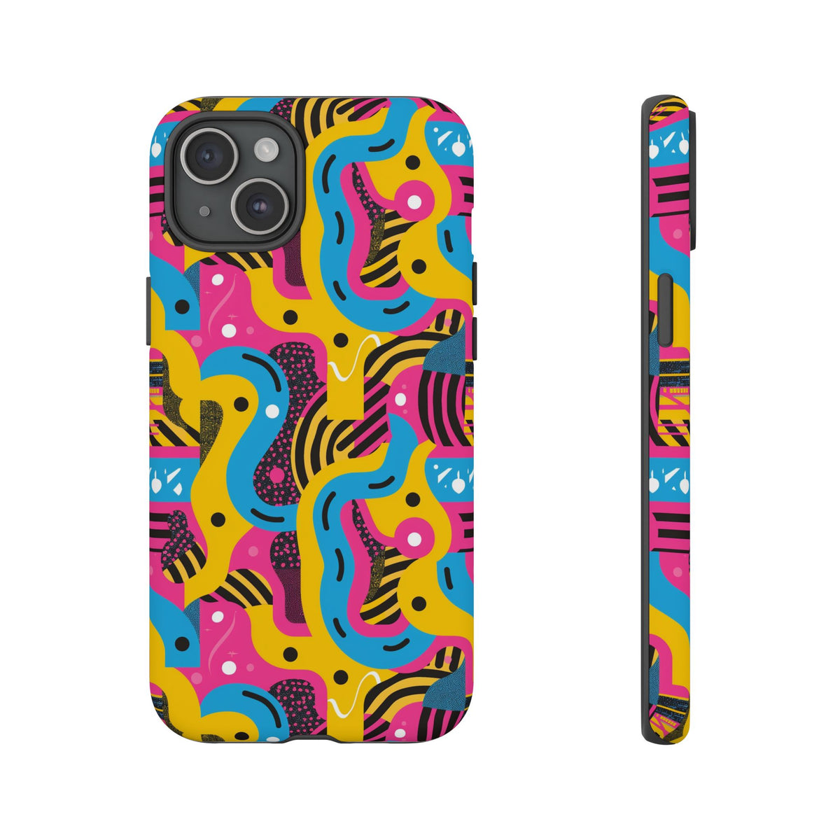 Retro 80s Seamless Phone Case – Vintage Style Meets Modern Protection 109