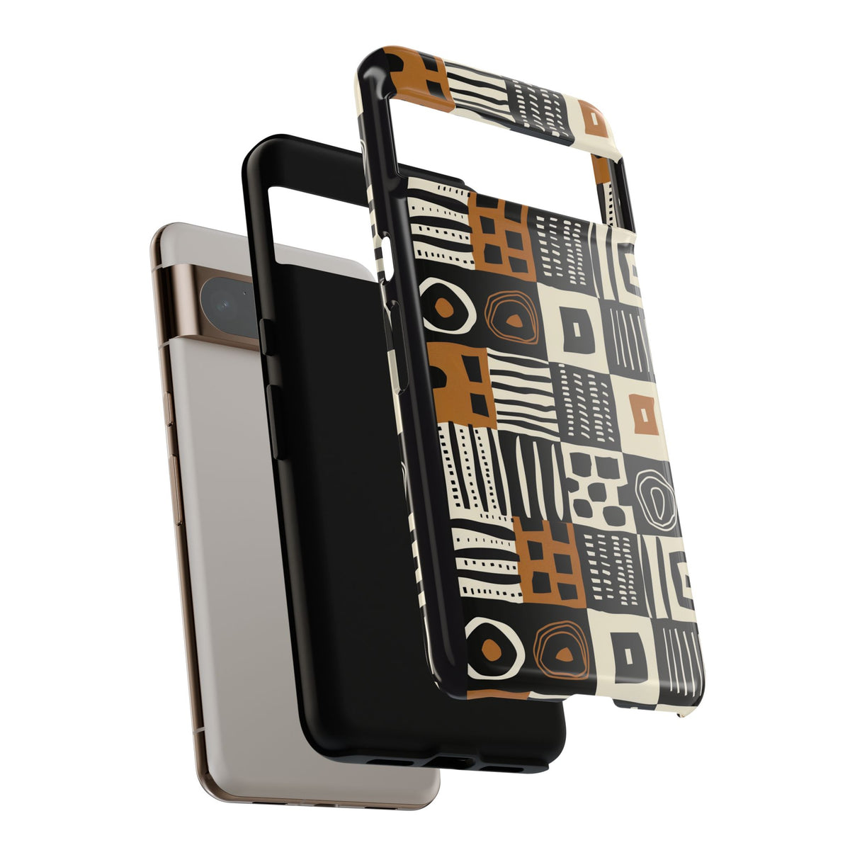 Stylish African Pattern Phone Case – Unique and Vibrant Protection 168
