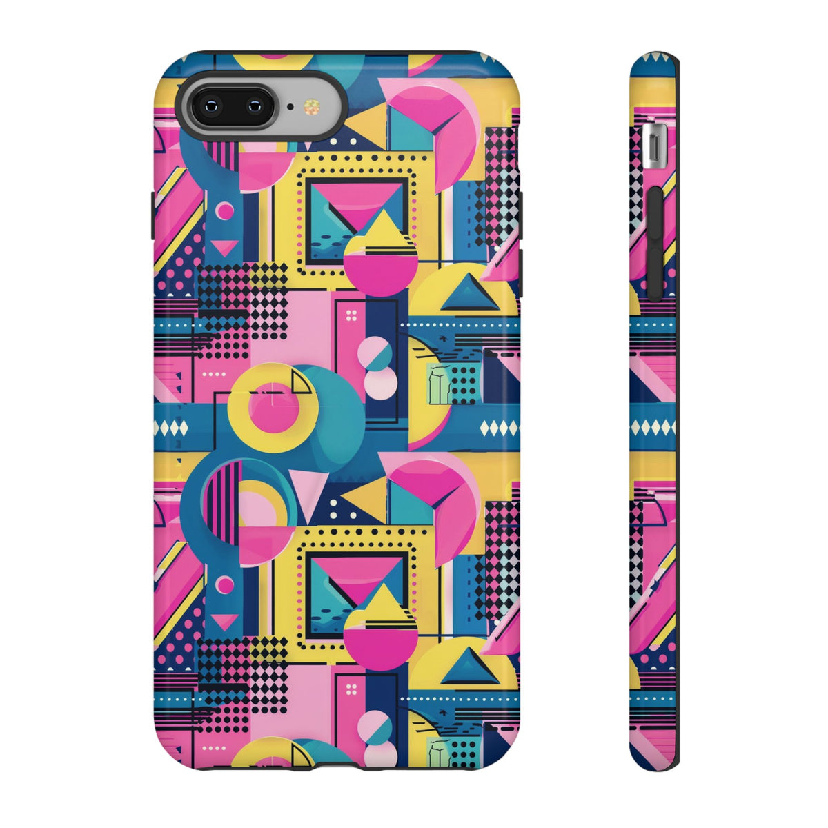 Retro 80s Seamless Phone Case – Vintage Style Meets Modern Protection 090