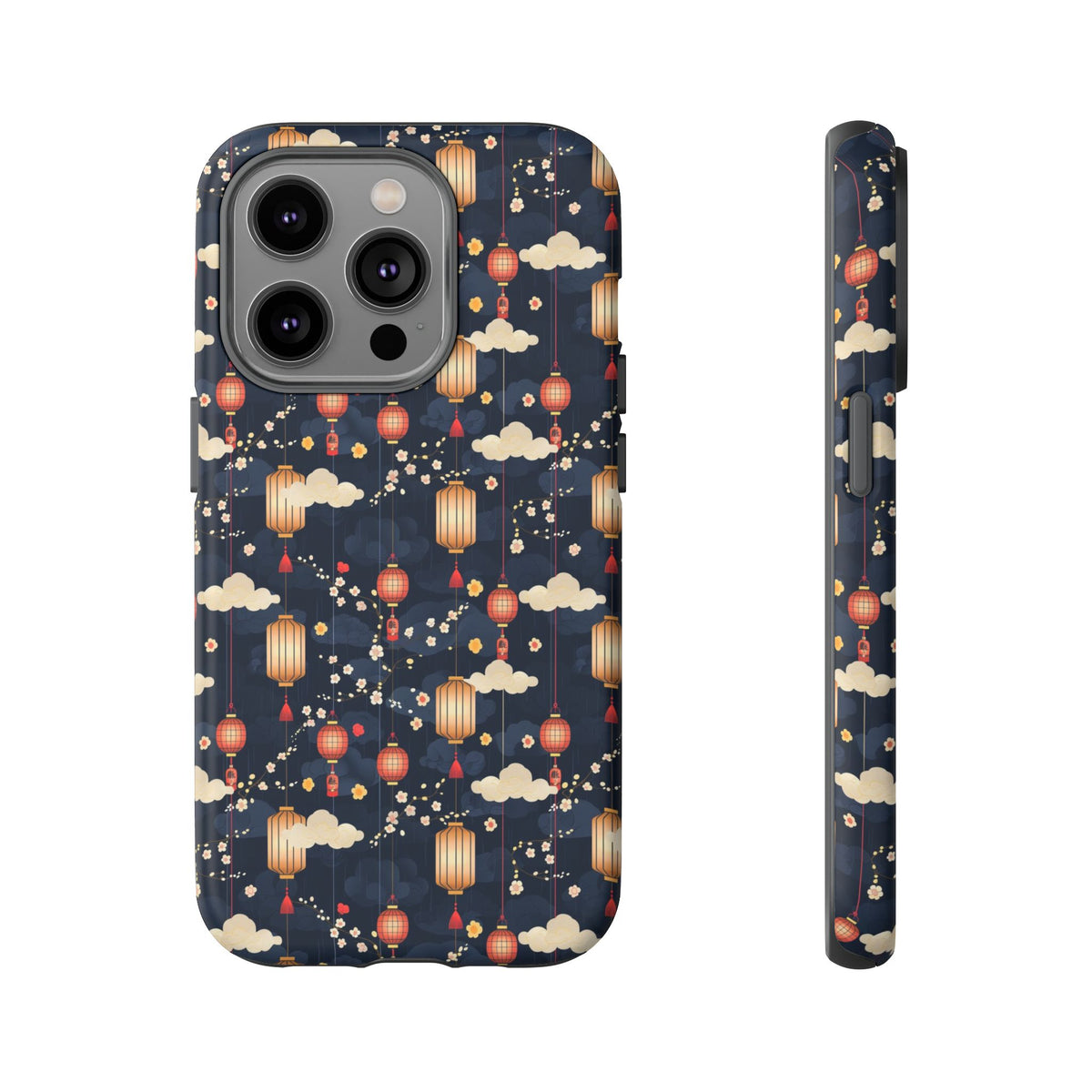 Japanese Pattern Phone Case – Elegant & Timeless Design for Your Phone 470