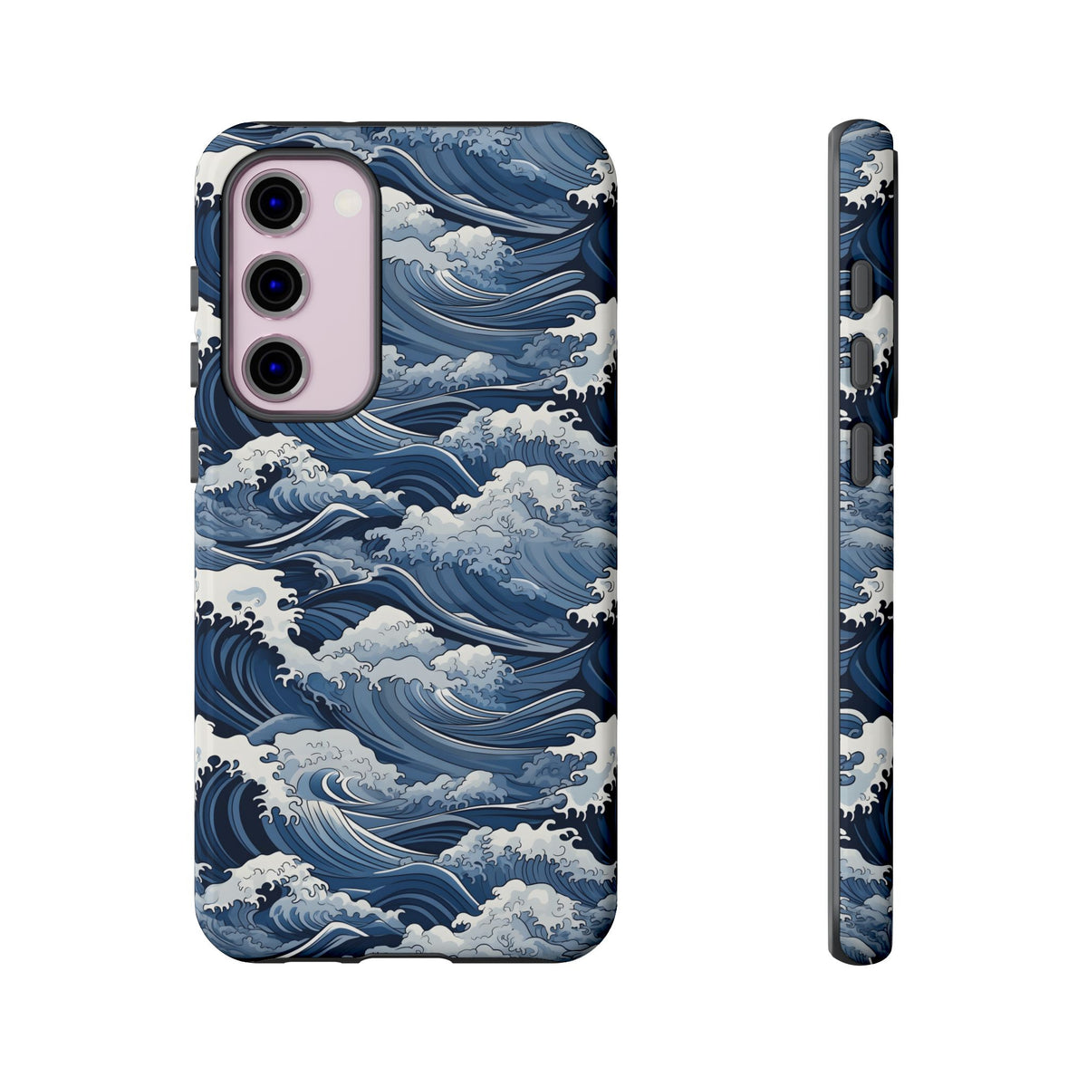 Japanese Waves Phone Case – Embrace Timeless Elegance with Classic Design