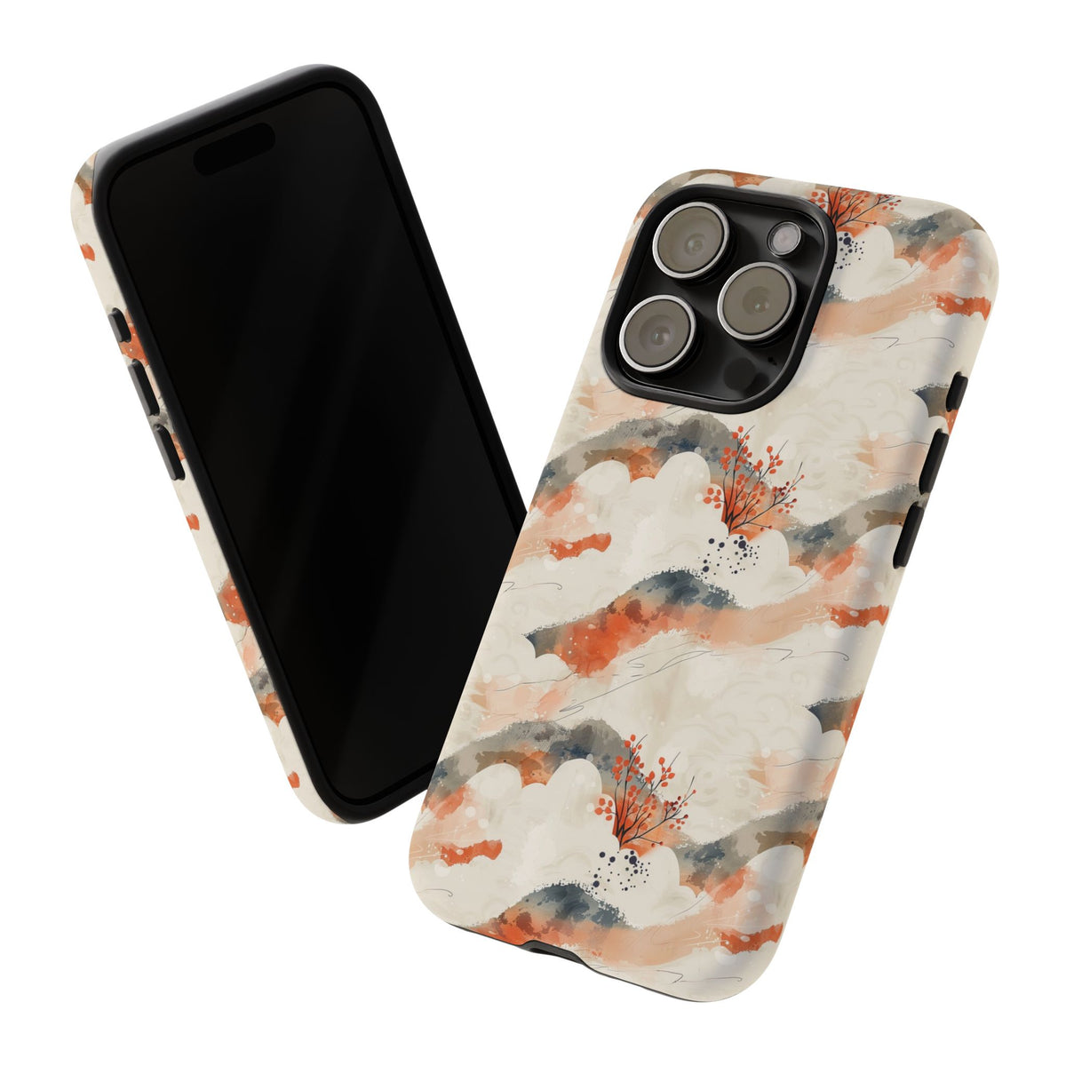 Japanese Pattern Phone Case – Elegant & Timeless Design for Your Phone 017