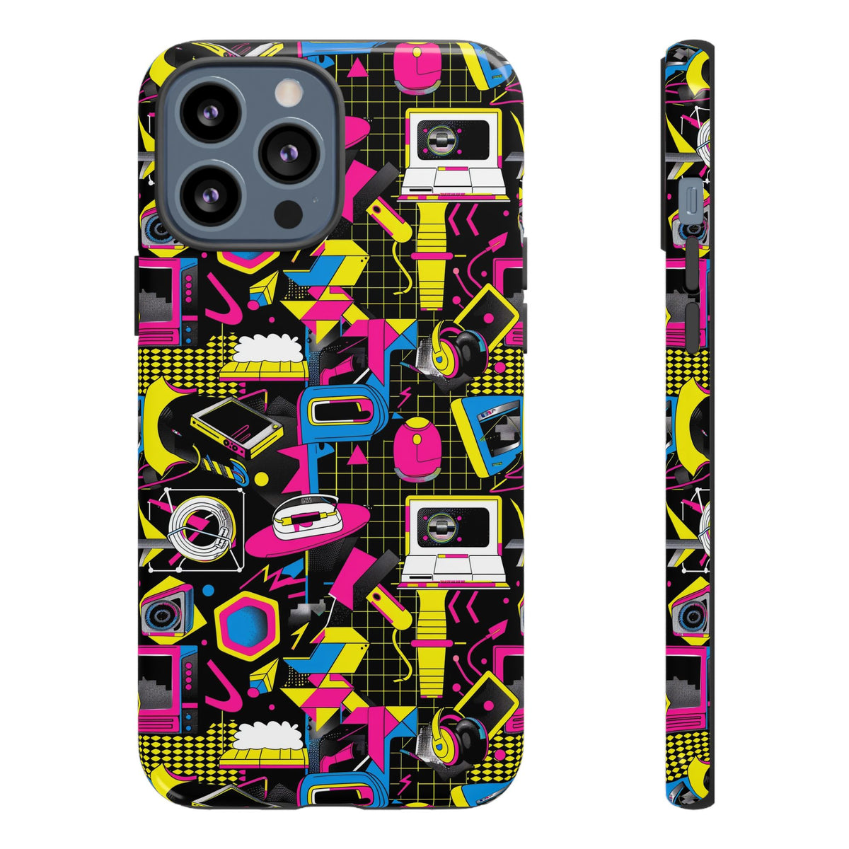 Retro 80s Seamless Phone Case – Vintage Style Meets Modern Protection 149