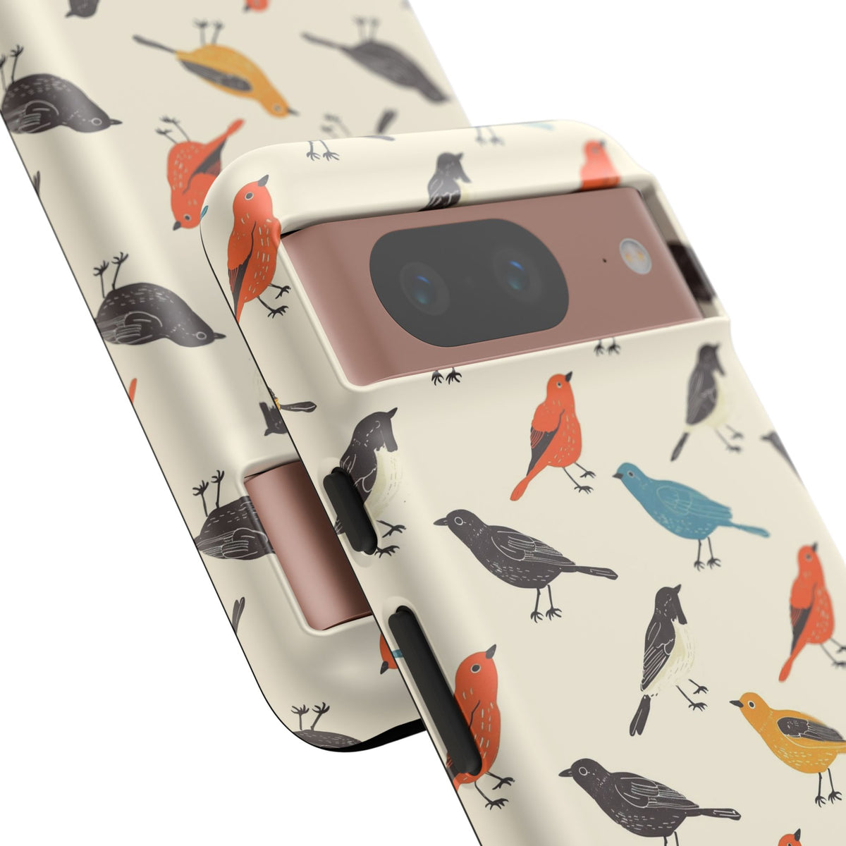 Birds Seamless Pattern Phone Case – Elegant and Timeless Avian Design 5