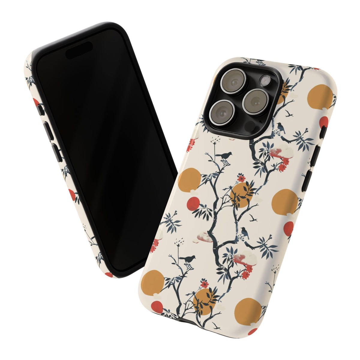 Japanese Pattern Phone Case – Elegant & Timeless Design for Your Phone 054