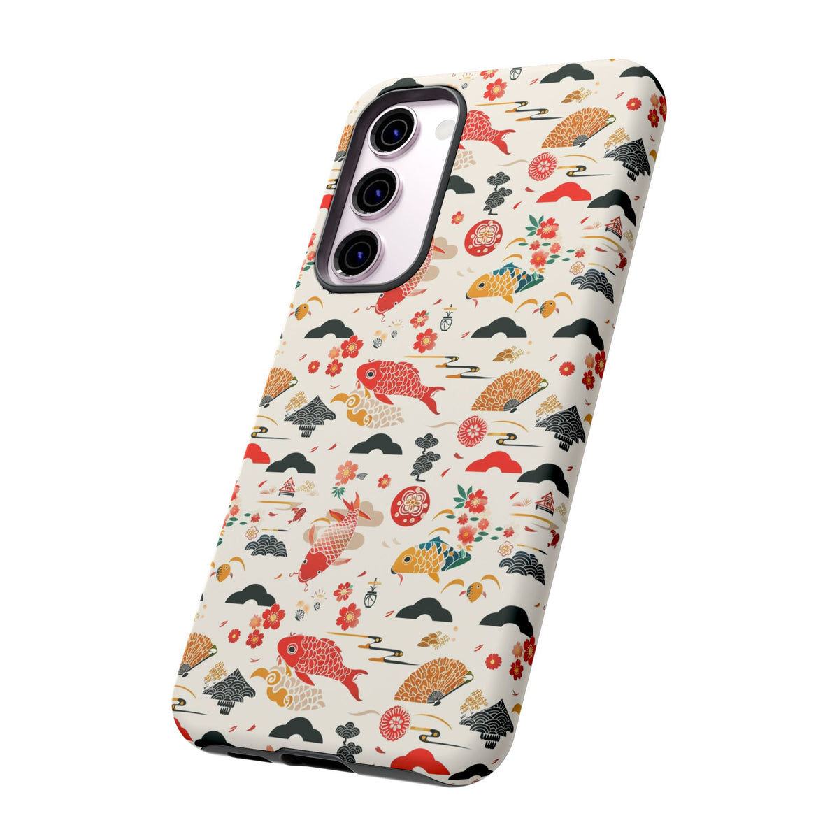 Japanese Pattern Phone Case – Elegant & Timeless Design for Your Phone 154