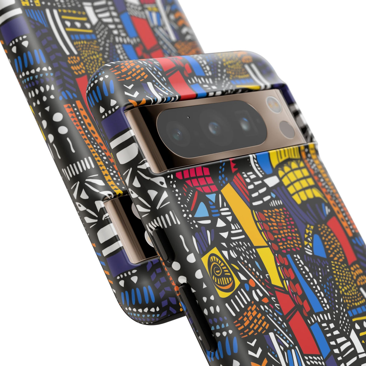 Stylish African Pattern Phone Case – Unique and Vibrant Protection 201