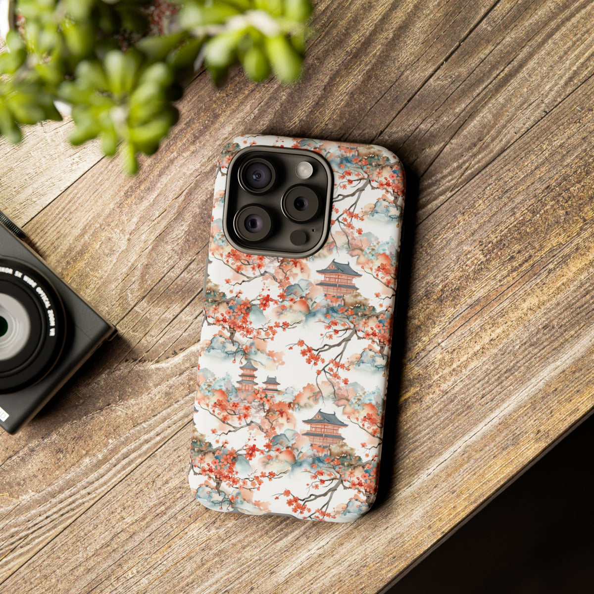 Japanese Pattern Phone Case – Elegant & Timeless Design for Your Phone 019