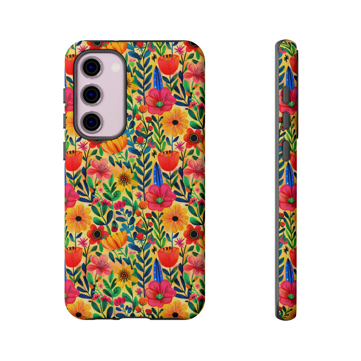 Frida Kahlo's Flower Phone Case – Artistic Elegance for Your Phone 7