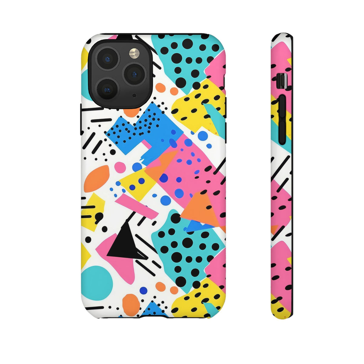 Bright Summer Memphis Design Phone Case – Vibrant and Playful Phone Cover