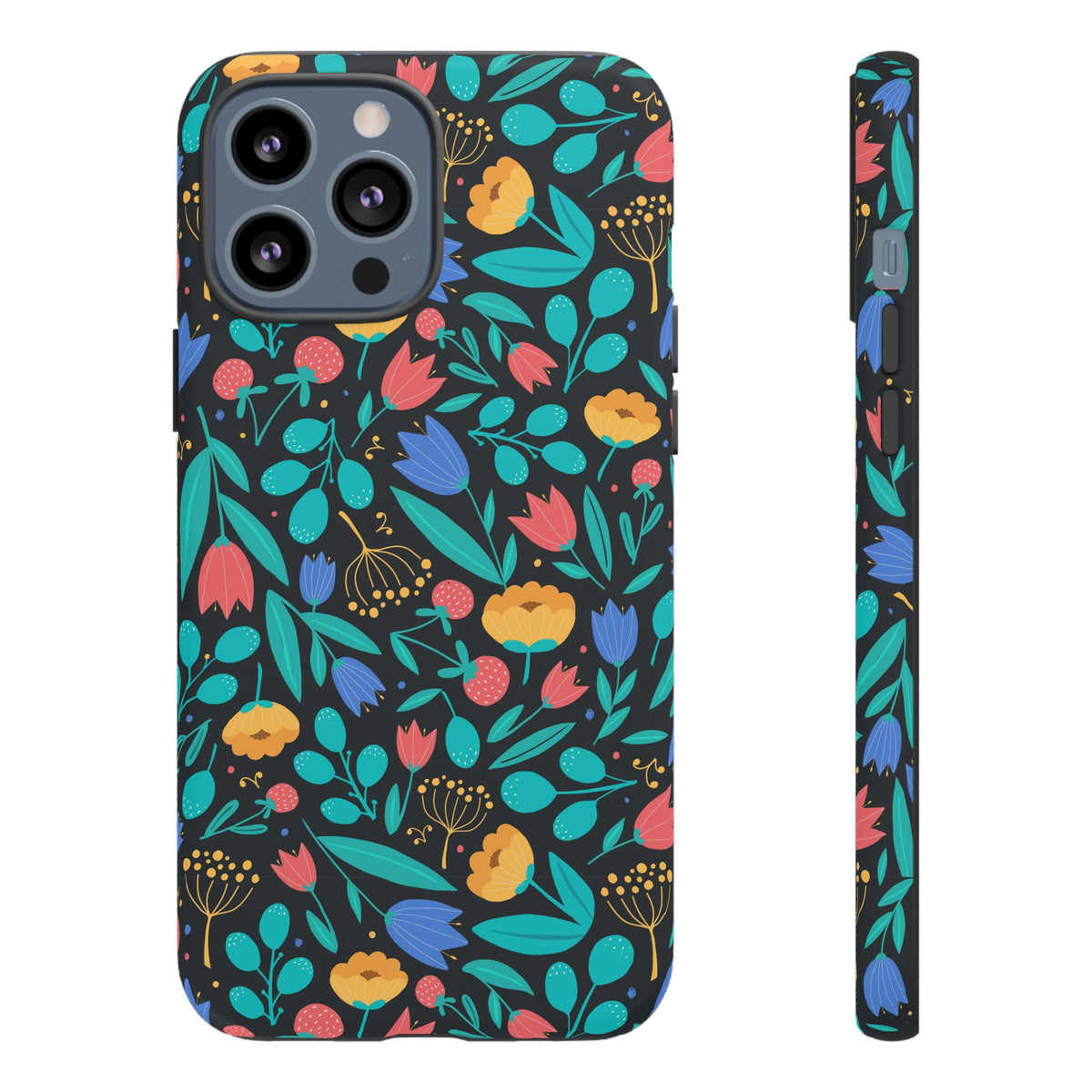 Colorful Little Flower Design Phone Case – Bright and Cheerful Floral Phone Cover