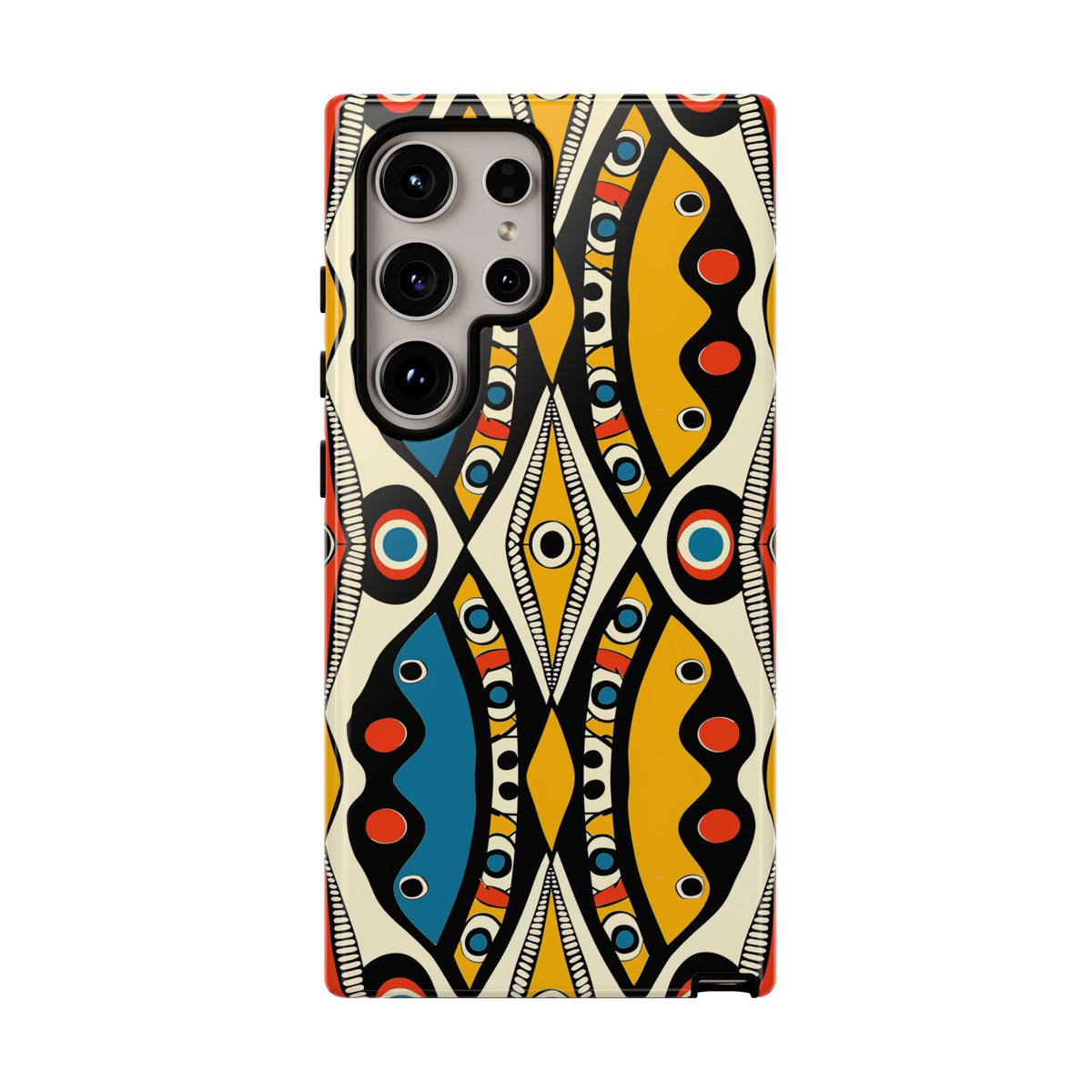 Stylish African Pattern Phone Case – Unique and Vibrant Protection 180