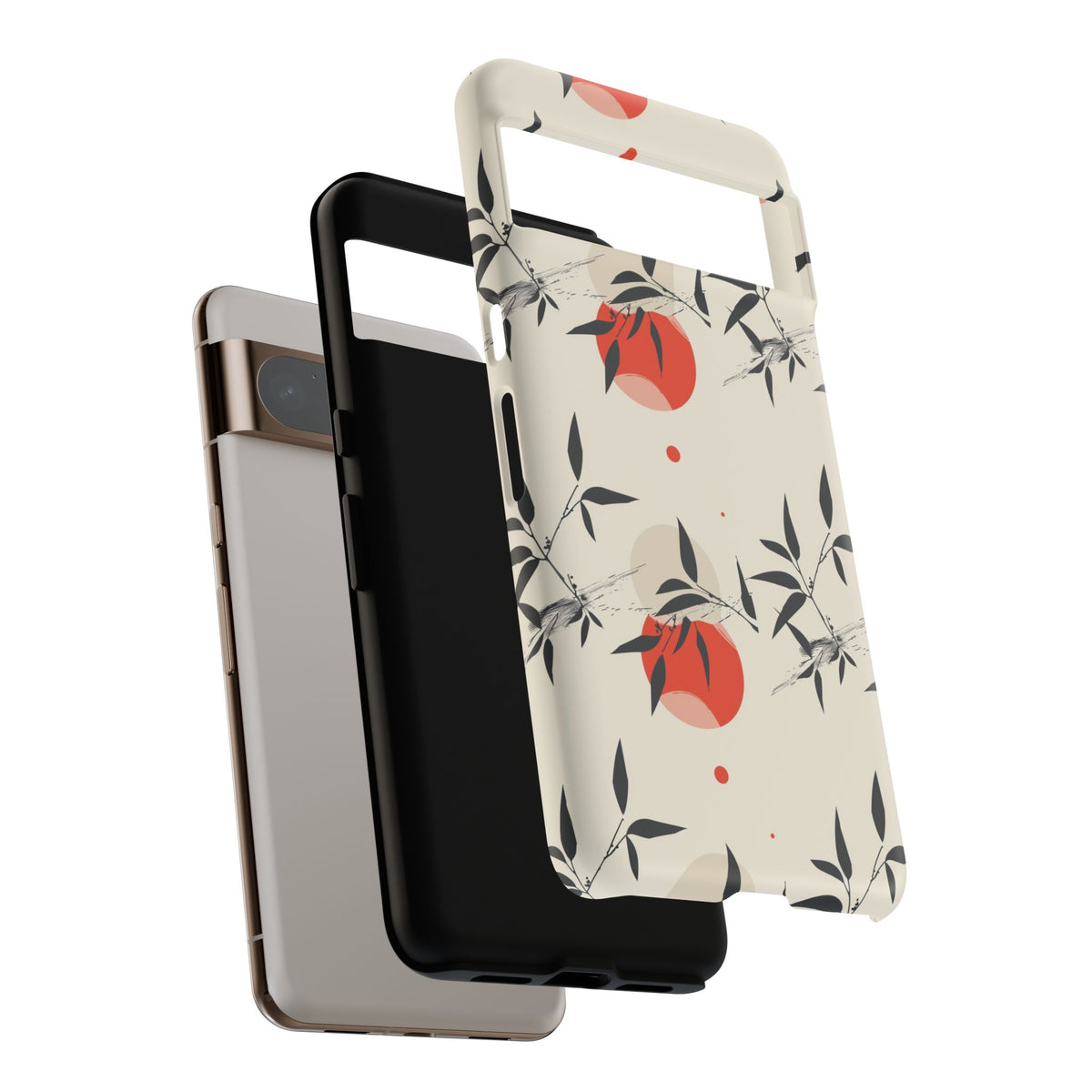 Japanese Pattern Phone Case – Elegant & Timeless Design for Your Phone 002