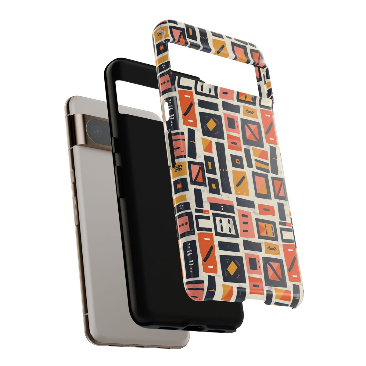 Stylish African Pattern Phone Case – Unique and Vibrant Protection 087