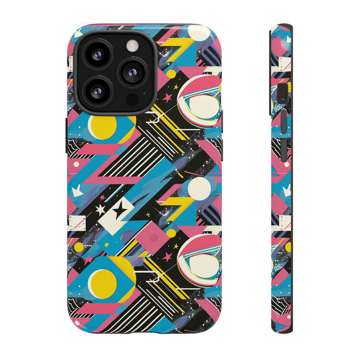 Retro 80s Seamless Phone Case – Vintage Style Meets Modern Protection 162