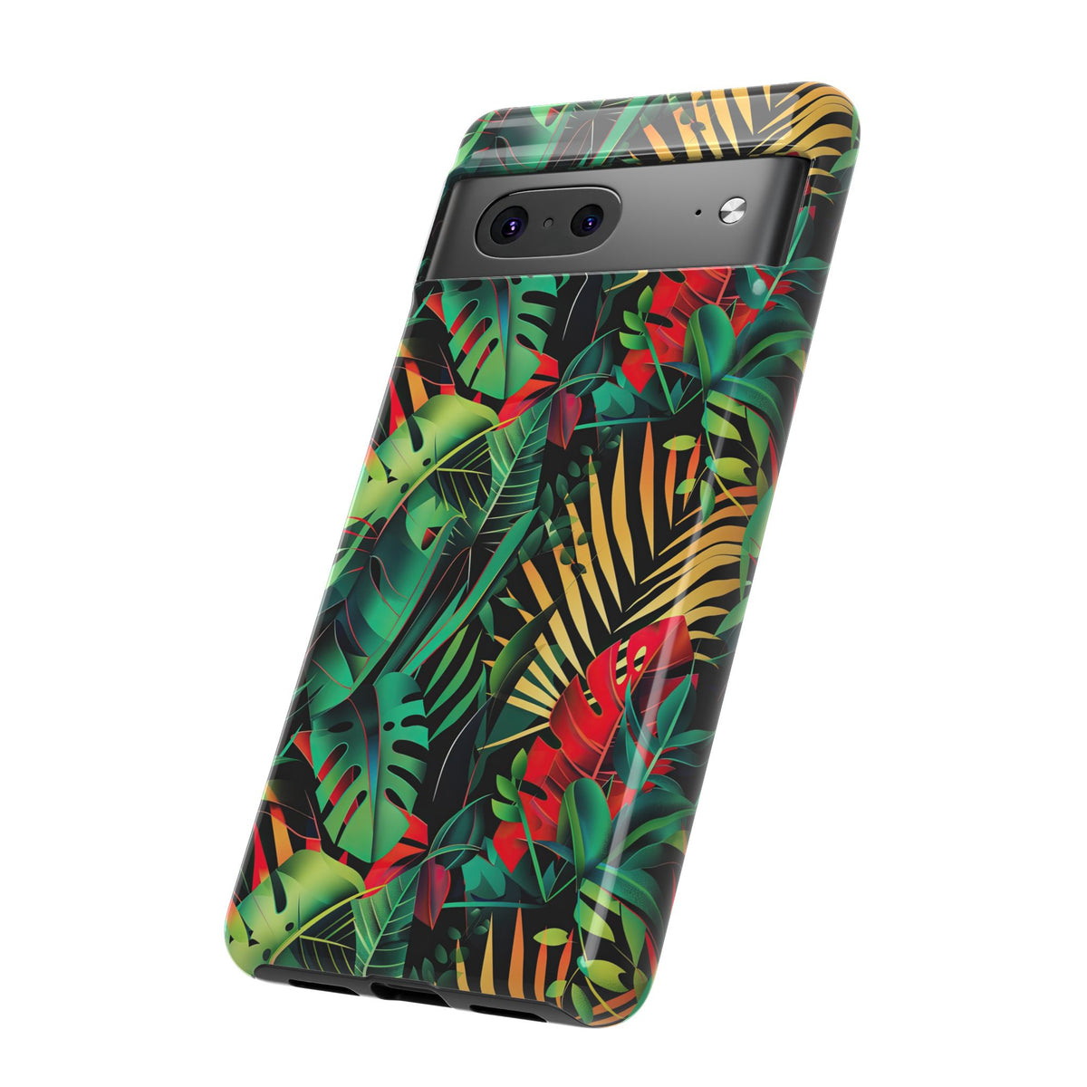 Jungle Collage Phone Case – Vibrant & Durable Nature-Inspired Protection