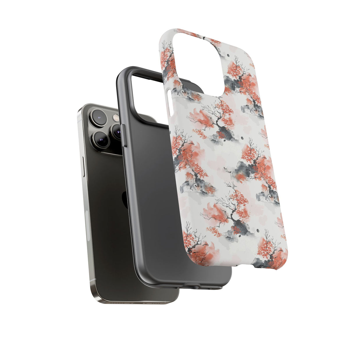 Japanese Pattern Phone Case – Elegant & Timeless Design for Your Phone 503