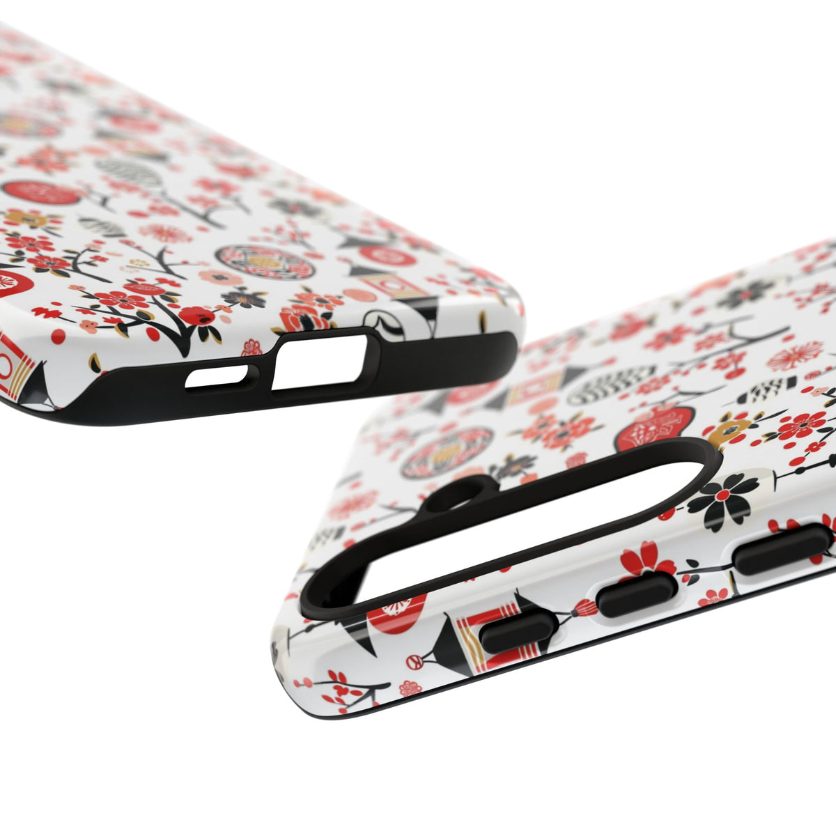 Japanese Pattern Phone Case – Elegant & Timeless Design for Your Phone 468