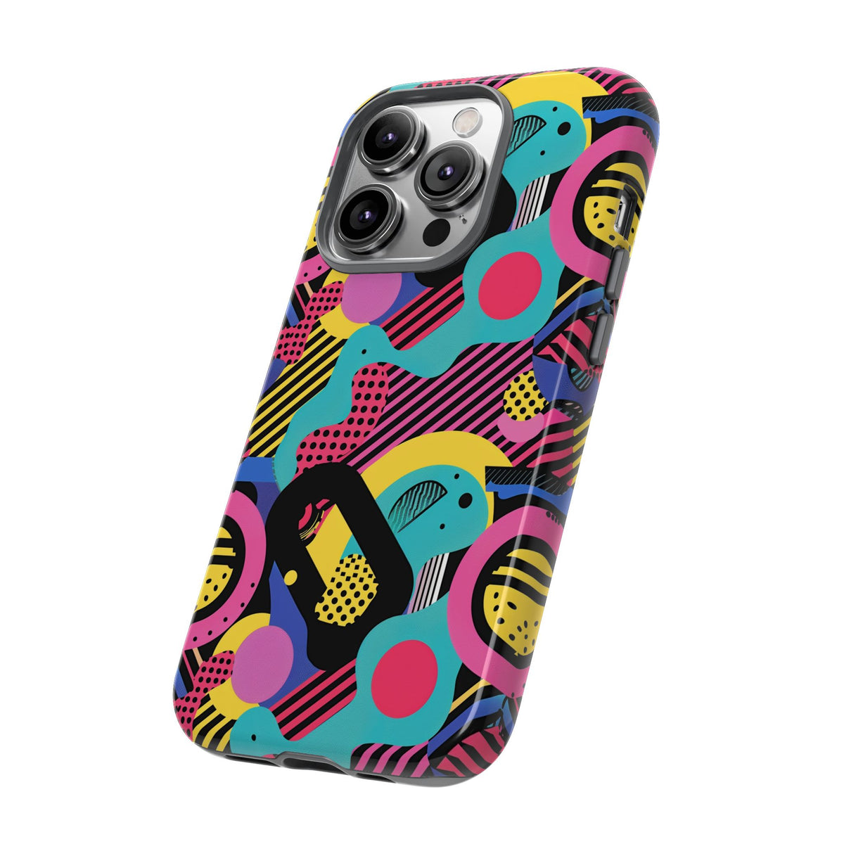 Retro 80s Seamless Phone Case – Vintage Style Meets Modern Protection 152