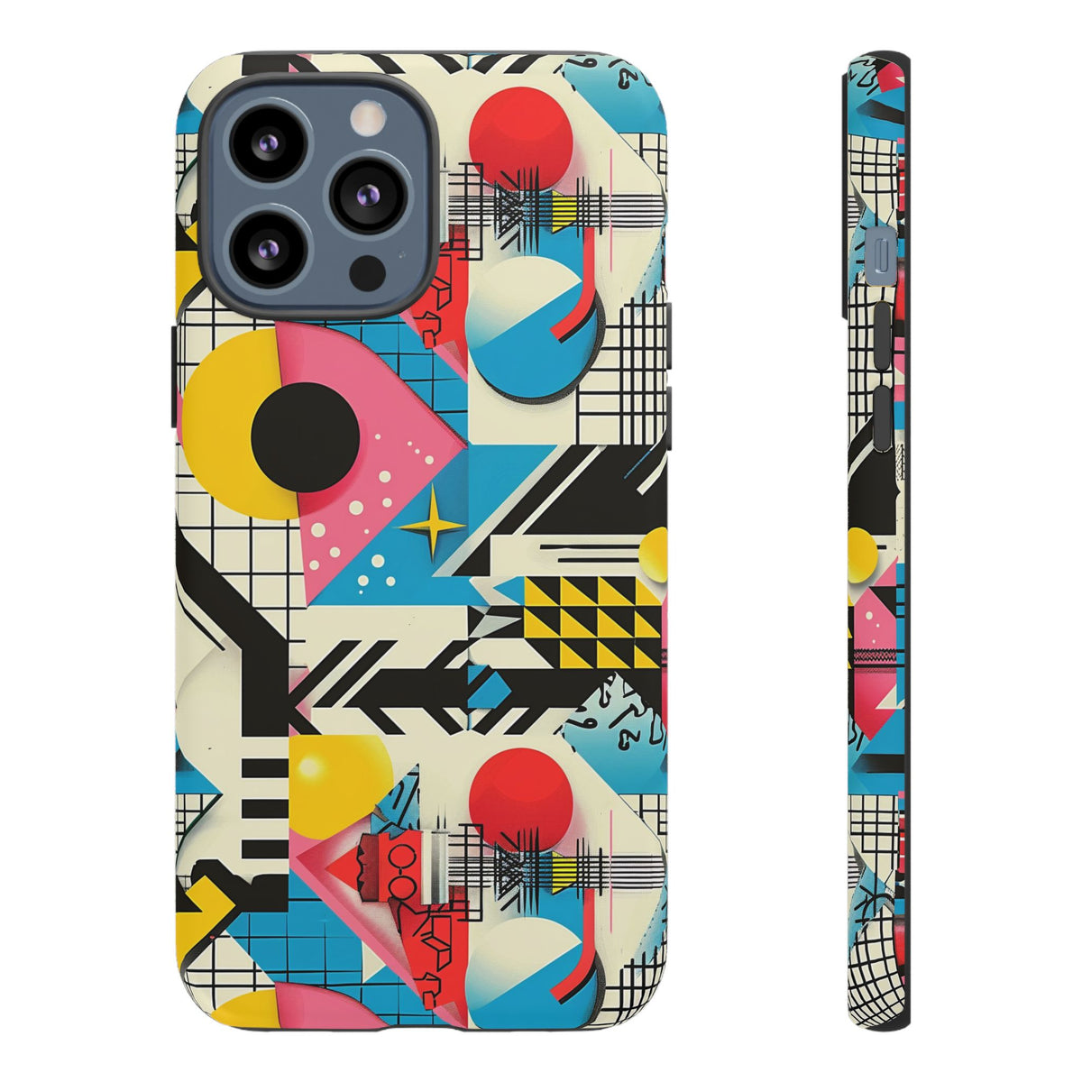 Retro 80s Seamless Phone Case – Vintage Style Meets Modern Protection 6