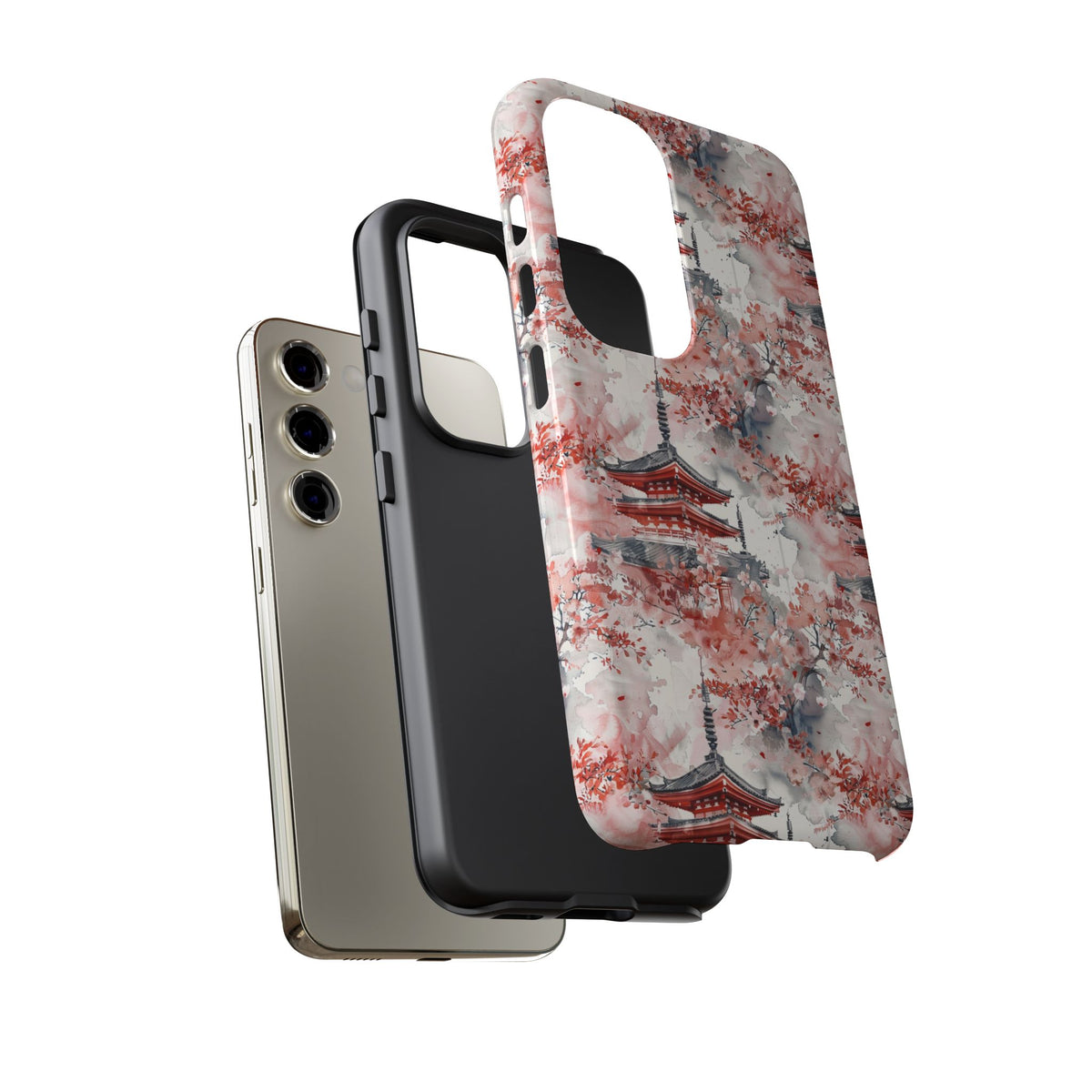 Japanese Pattern Phone Case – Elegant & Timeless Design for Your Phone 117