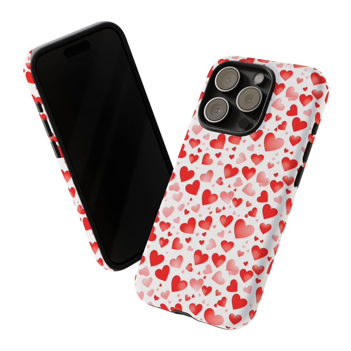 Heart Pattern Phone Case – Stylish & Loving Design for Your Device 231