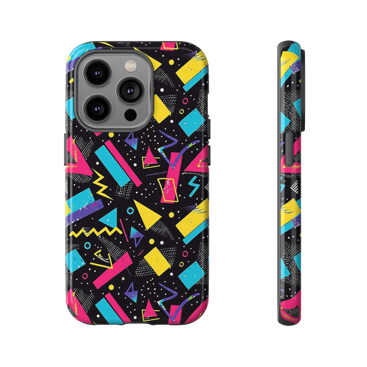 Retro 80s Seamless Phone Case – Vintage Style Meets Modern Protection 092