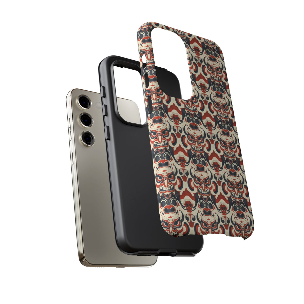 Japanese Pattern Phone Case – Elegant & Timeless Design for Your Phone 155