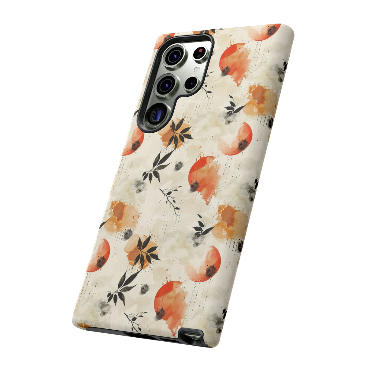 Japanese Pattern Phone Case – Elegant & Timeless Design for Your Phone 058