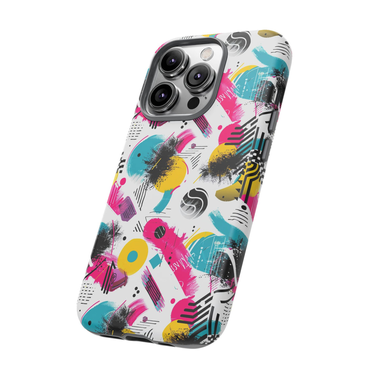 Retro 80s Seamless Phone Case – Vintage Style Meets Modern Protection 135