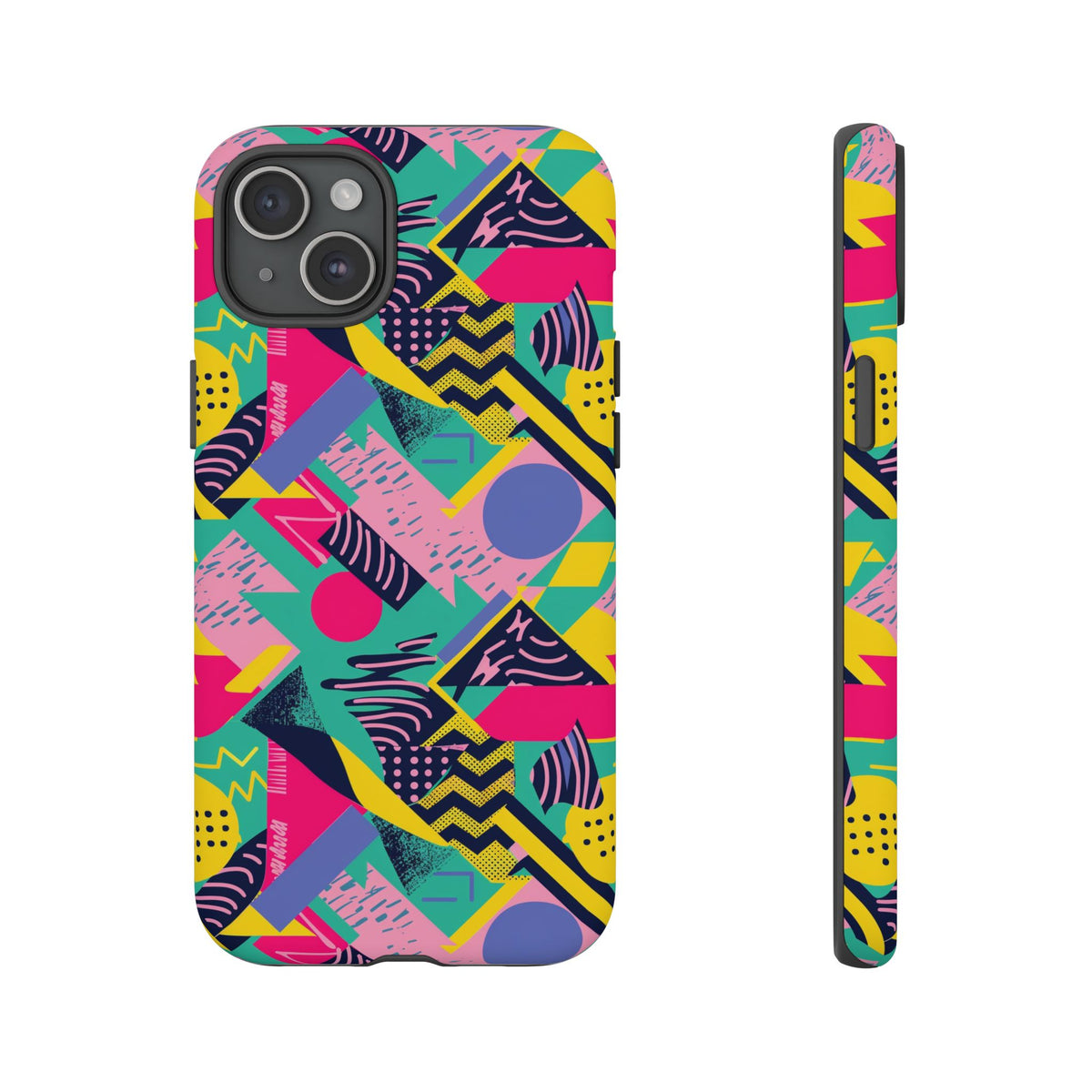 Retro 80s Seamless Phone Case – Vintage Style Meets Modern Protection 078