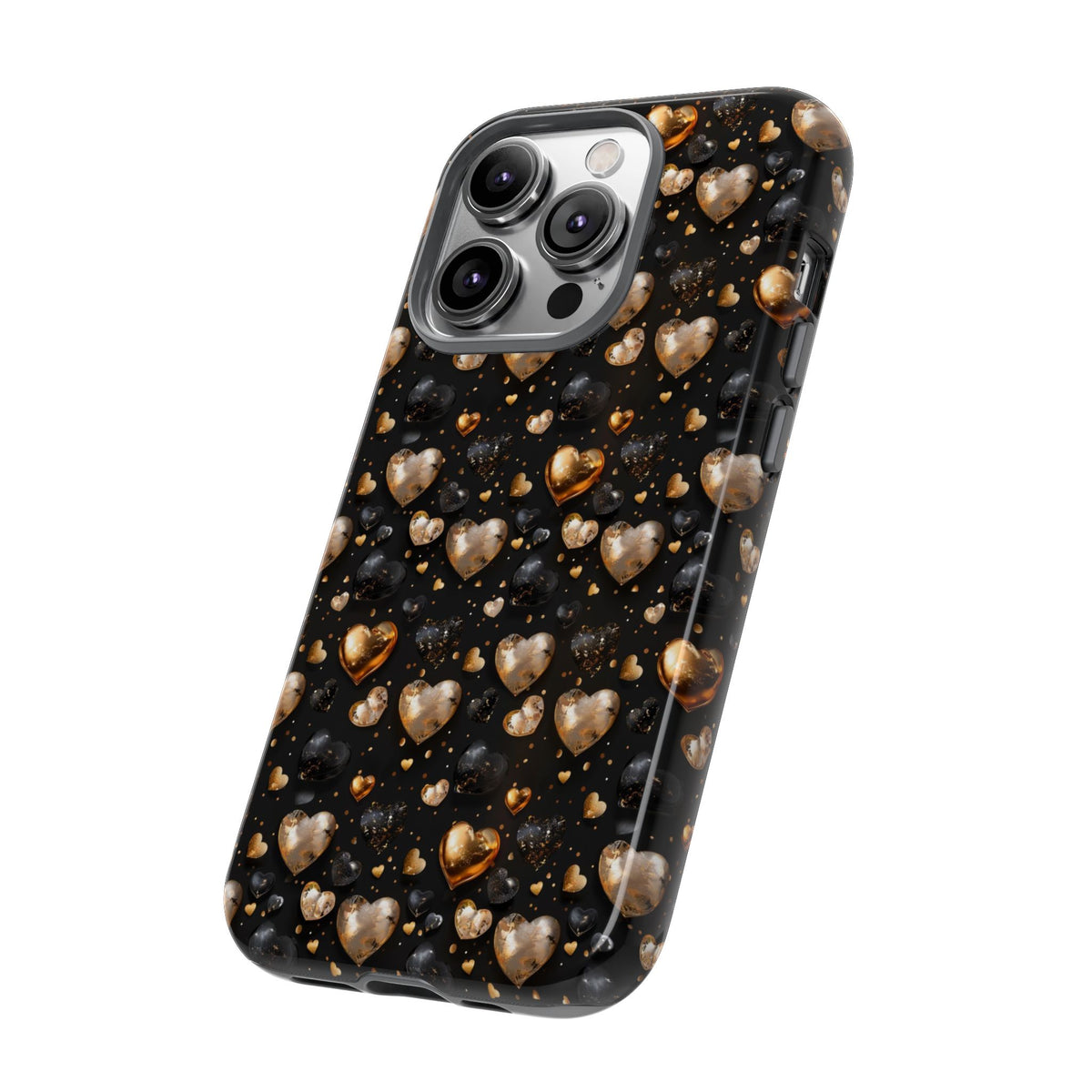 Heart Pattern Phone Case – Stylish & Loving Design for Your Device 233