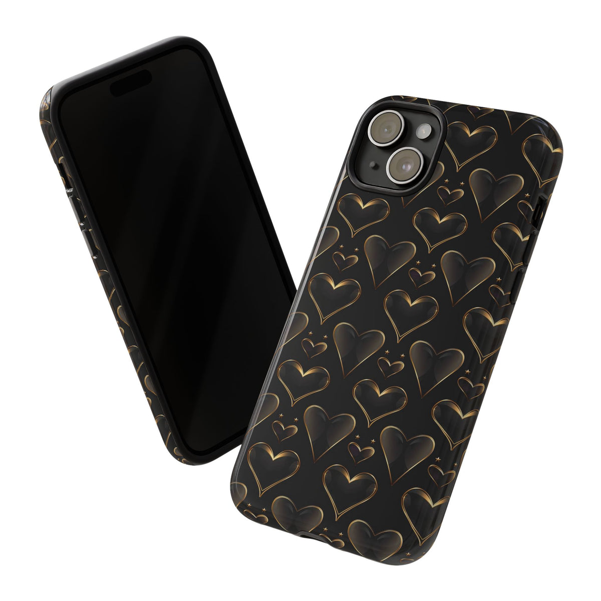 Heart Pattern Phone Case – Stylish & Loving Design for Your Device 362