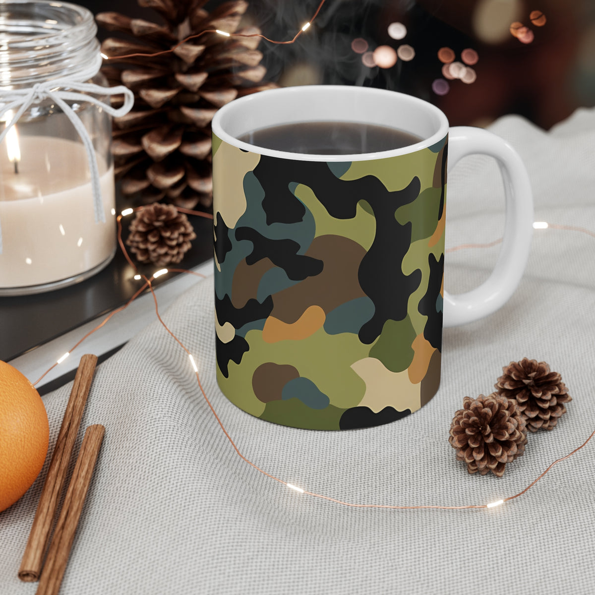 All-Over Camouflage Pattern Coffee Mug 04