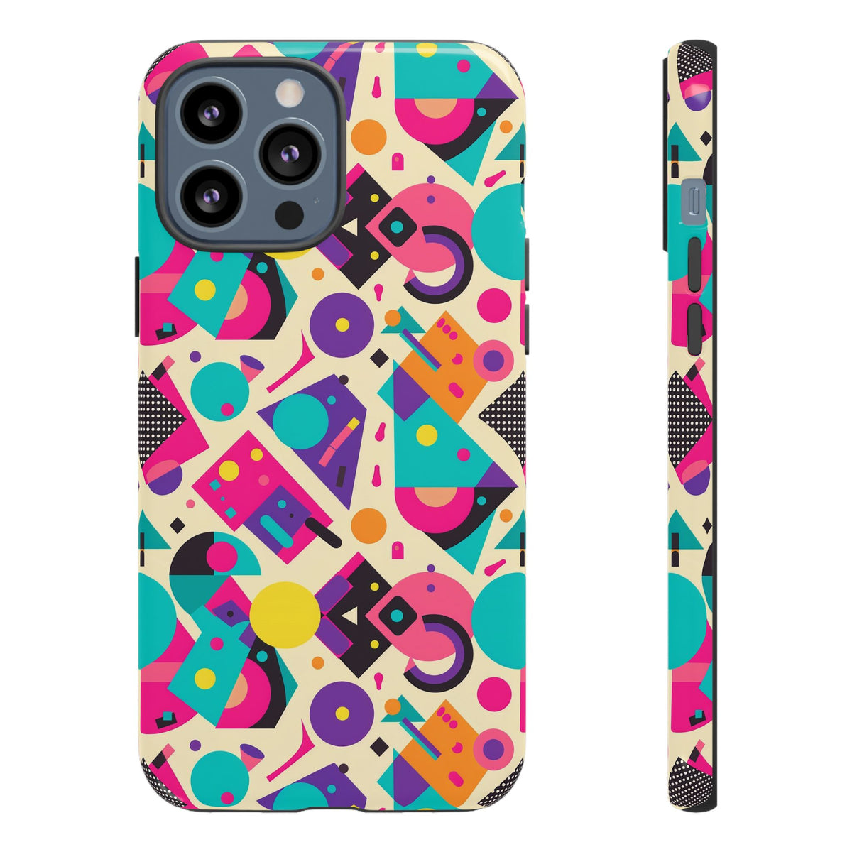 Retro 80s Seamless Phone Case – Vintage Style Meets Modern Protection 199