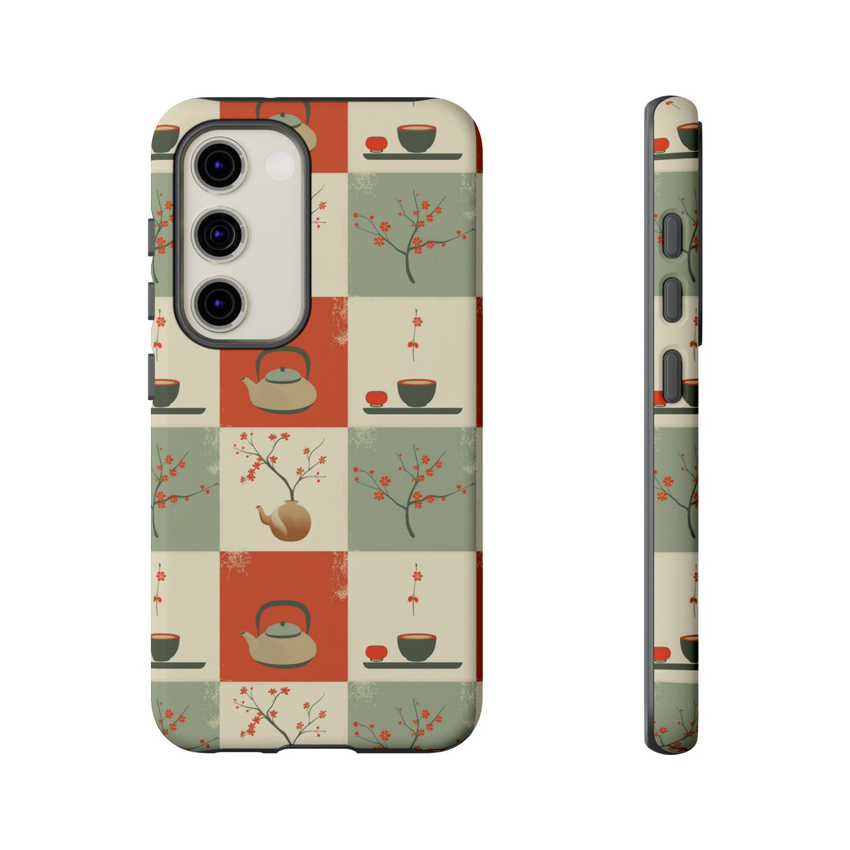 Japanese Pattern Phone Case – Elegant & Timeless Design for Your Phone 505