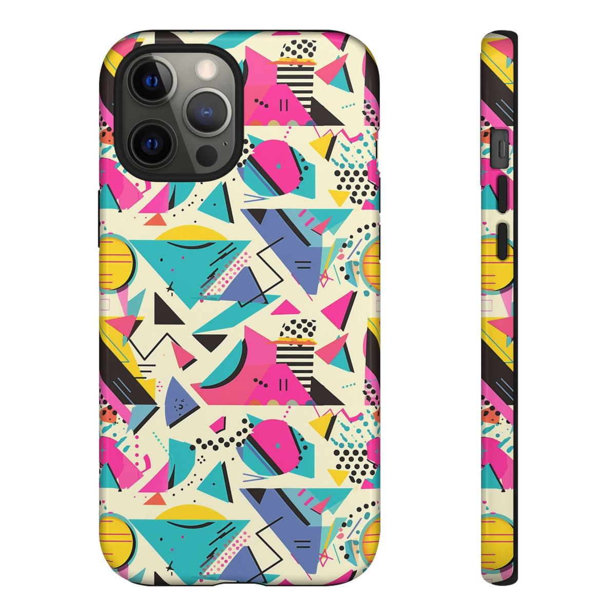 Retro 80s Seamless Phone Case – Vintage Style Meets Modern Protection 104