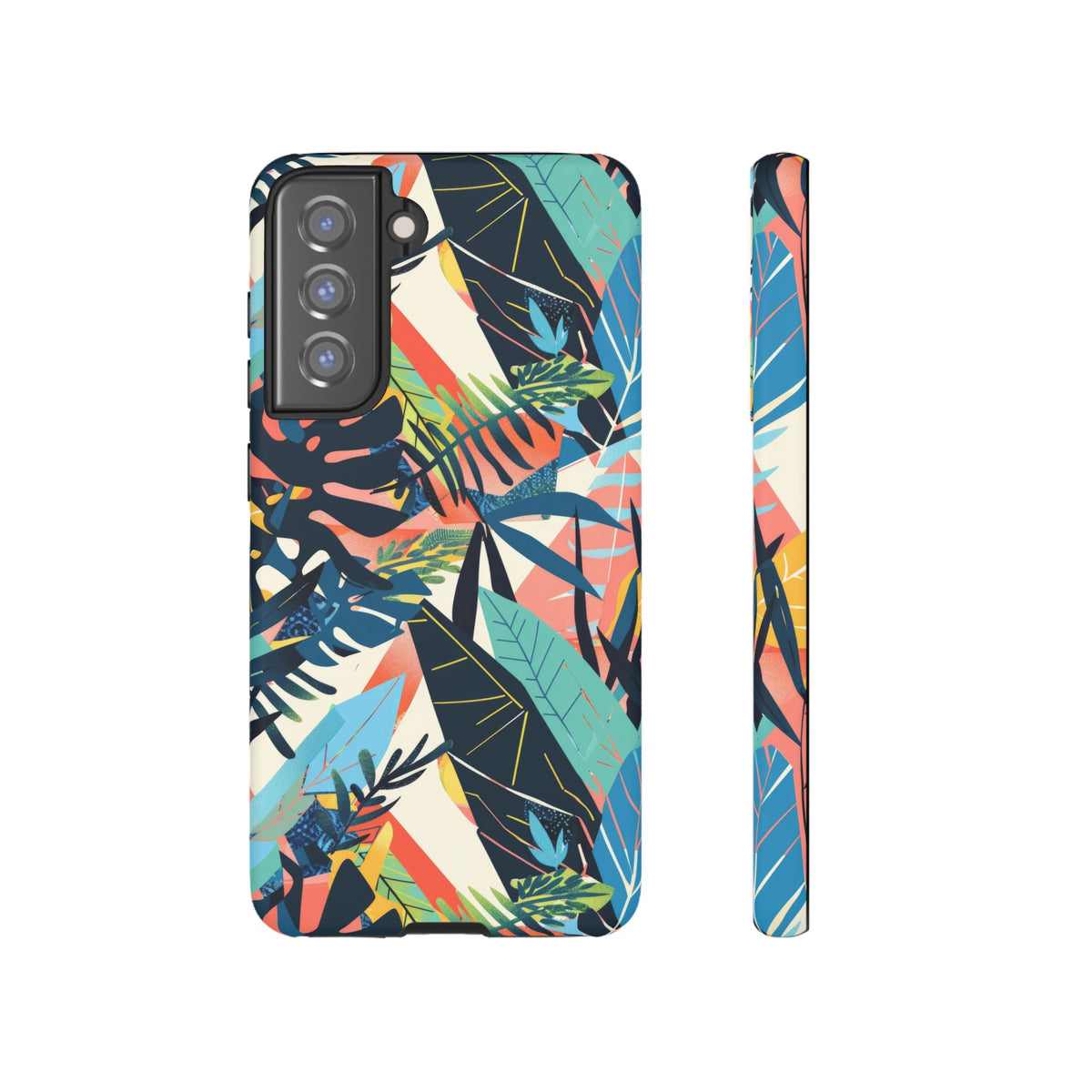 Jungle Collage Phone Case – Vibrant & Durable