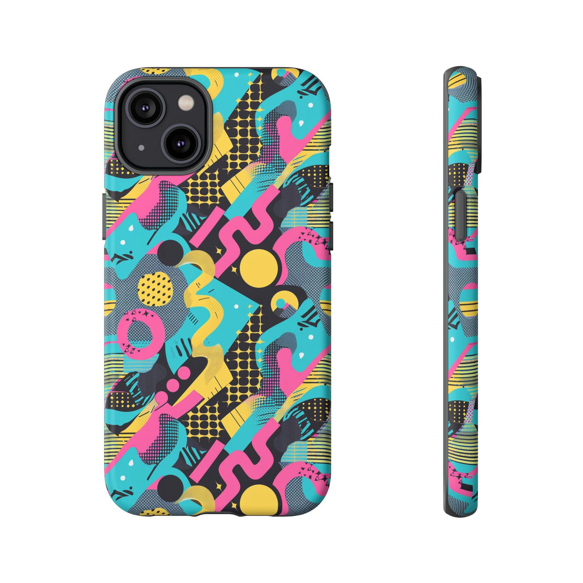 Retro 80s Seamless Phone Case – Vintage Style Meets Modern Protection 138