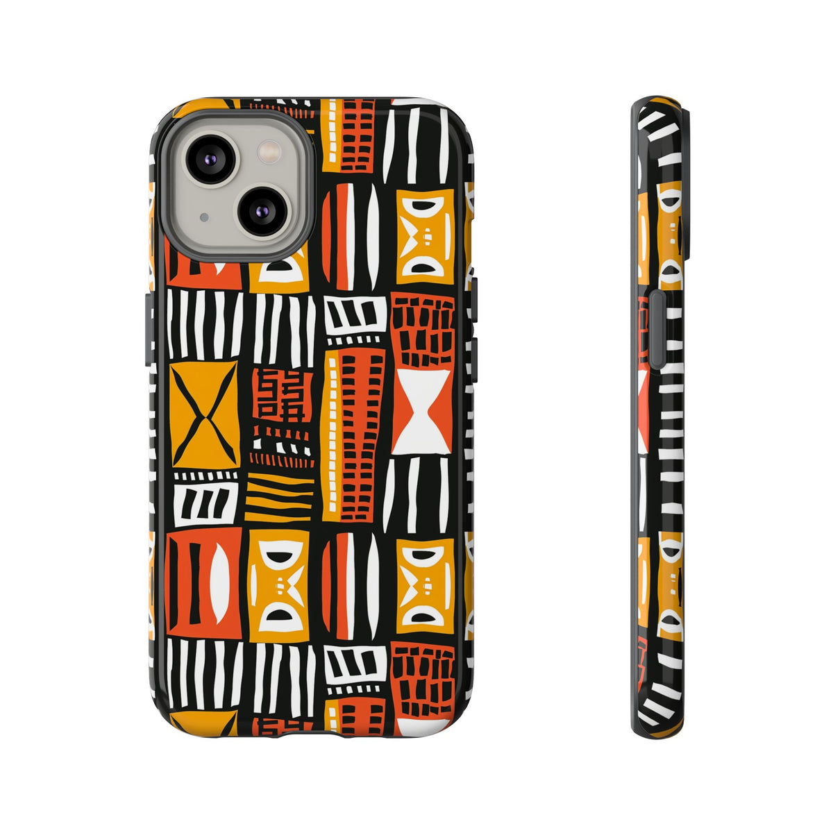 Stylish African Pattern Phone Case – Unique and Vibrant Protection 136