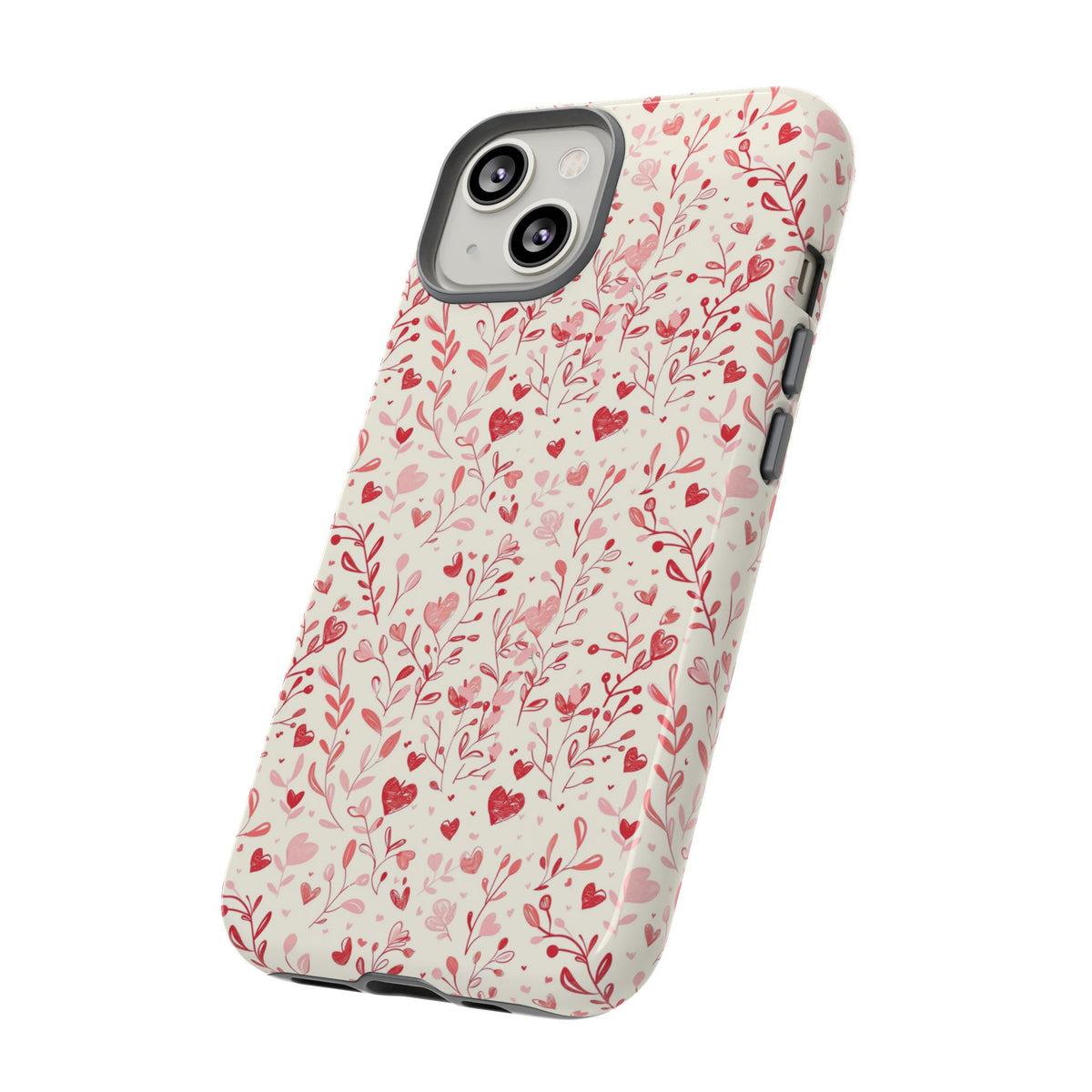 Heart Pattern Phone Case – Stylish & Loving Design for Your Device 823