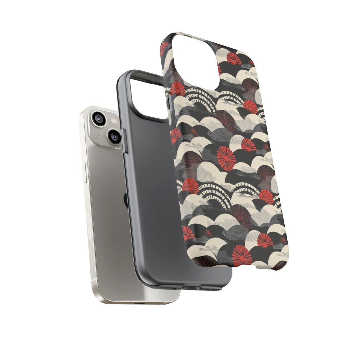 Japanese Pattern Phone Case – Elegant & Timeless Design for Your Phone 151