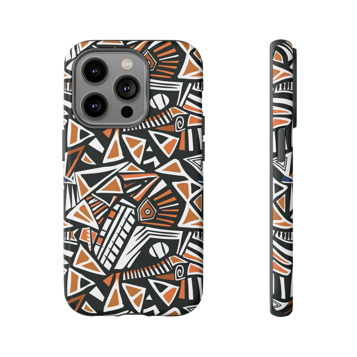 Stylish African Pattern Phone Case – Unique and Vibrant Protection 205