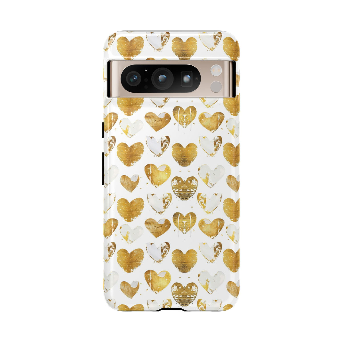 Heart Pattern Phone Case – Stylish & Loving Design for Your Device 369