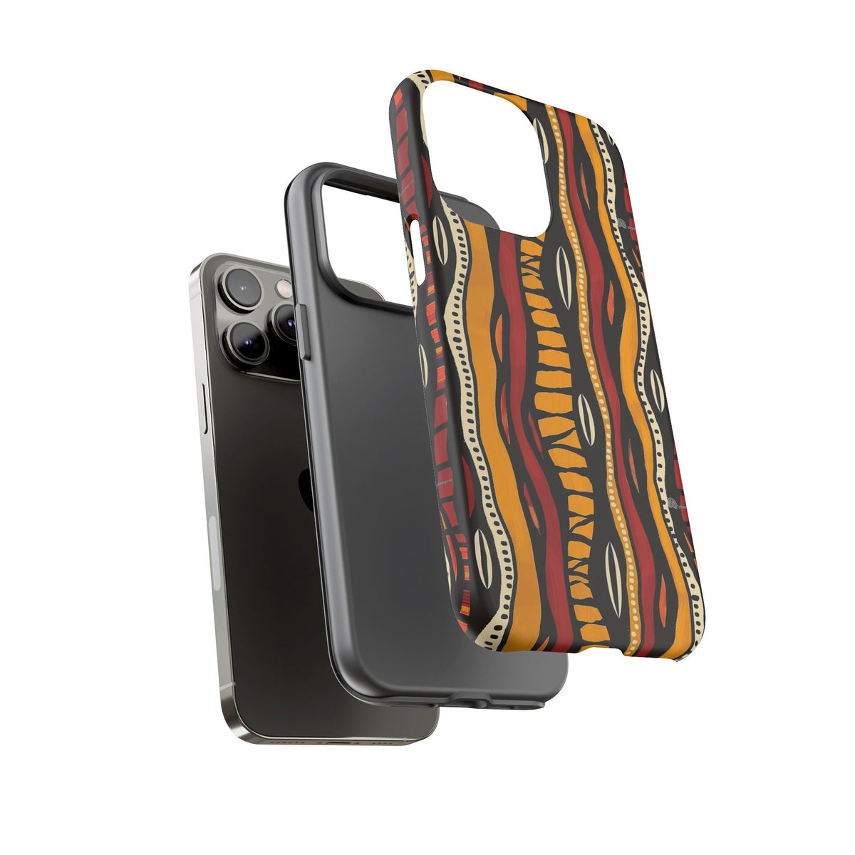 Stylish African Pattern Phone Case – Unique and Vibrant Protection 199