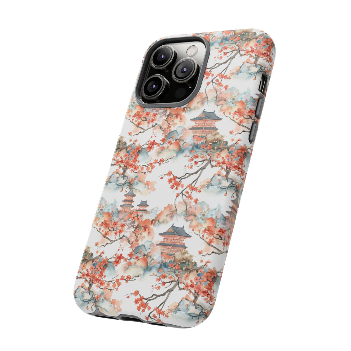 Japanese Pattern Phone Case – Elegant & Timeless Design for Your Phone 019