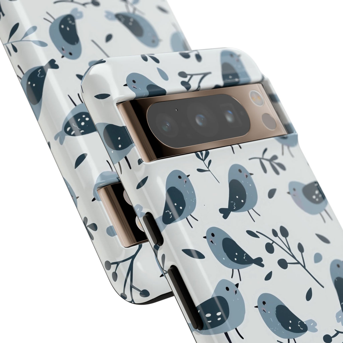 Birds Seamless Pattern Phone Case – Elegant and Timeless Avian Design 10